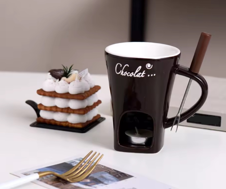 ChocoWarm Mug – Keeps Coffee Hot & Melts Chocolate to Perfection!